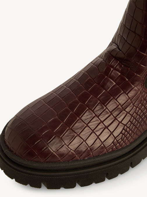 Bottine Chelsea, BORDEAUX CROCO, hi-res