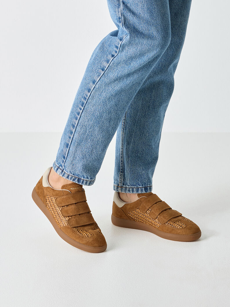 Sneaker, COGNAC, hi-res