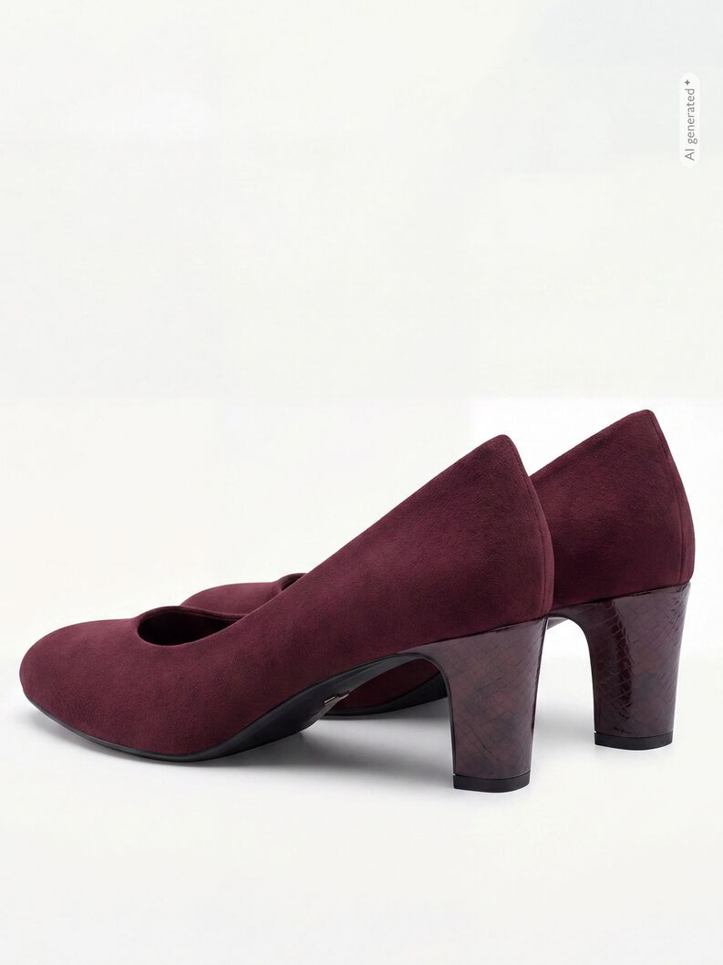 Pumps, BURGUNDY COMB, hi-res