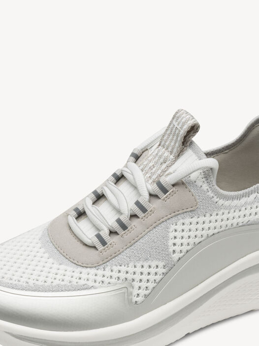 Sneaker, LT GREY/SILVER, hi-res