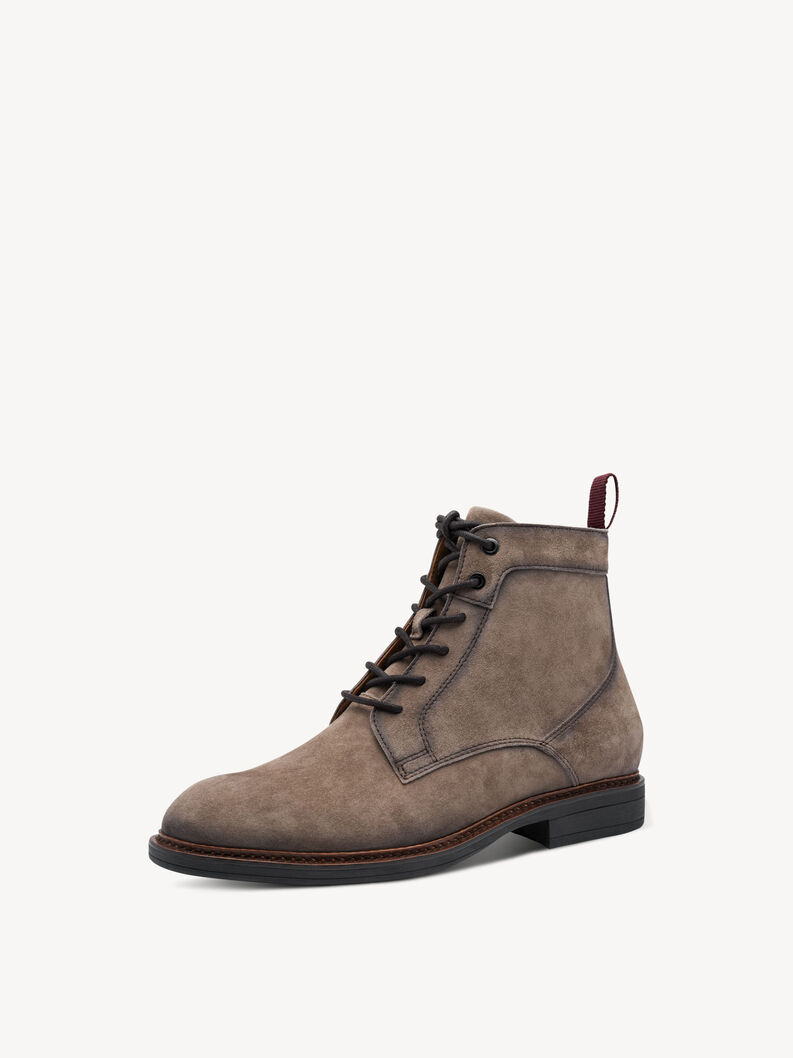 Μποτάκια - καφέ, TAUPE SUEDE, hi-res