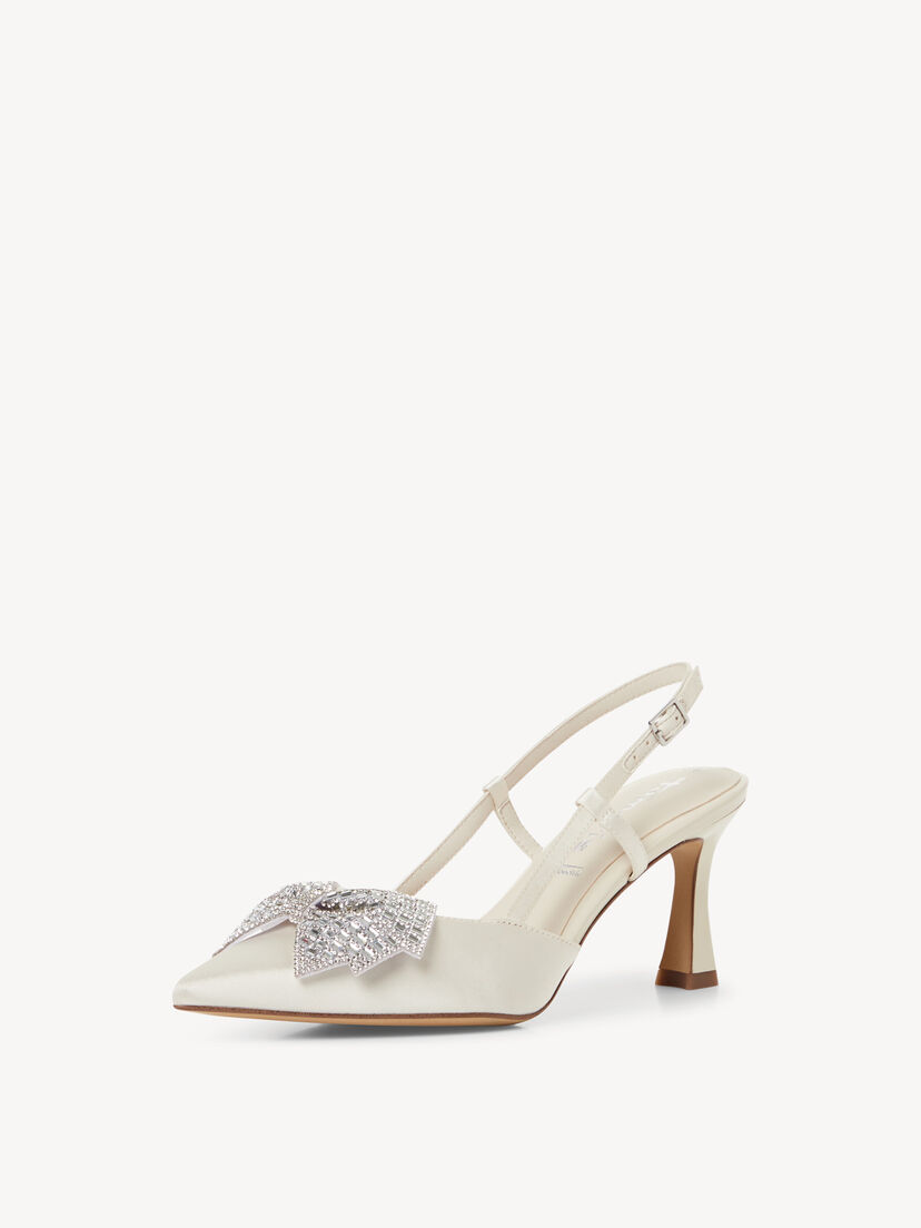 Slingpumps - wit, PEARL, hi-res