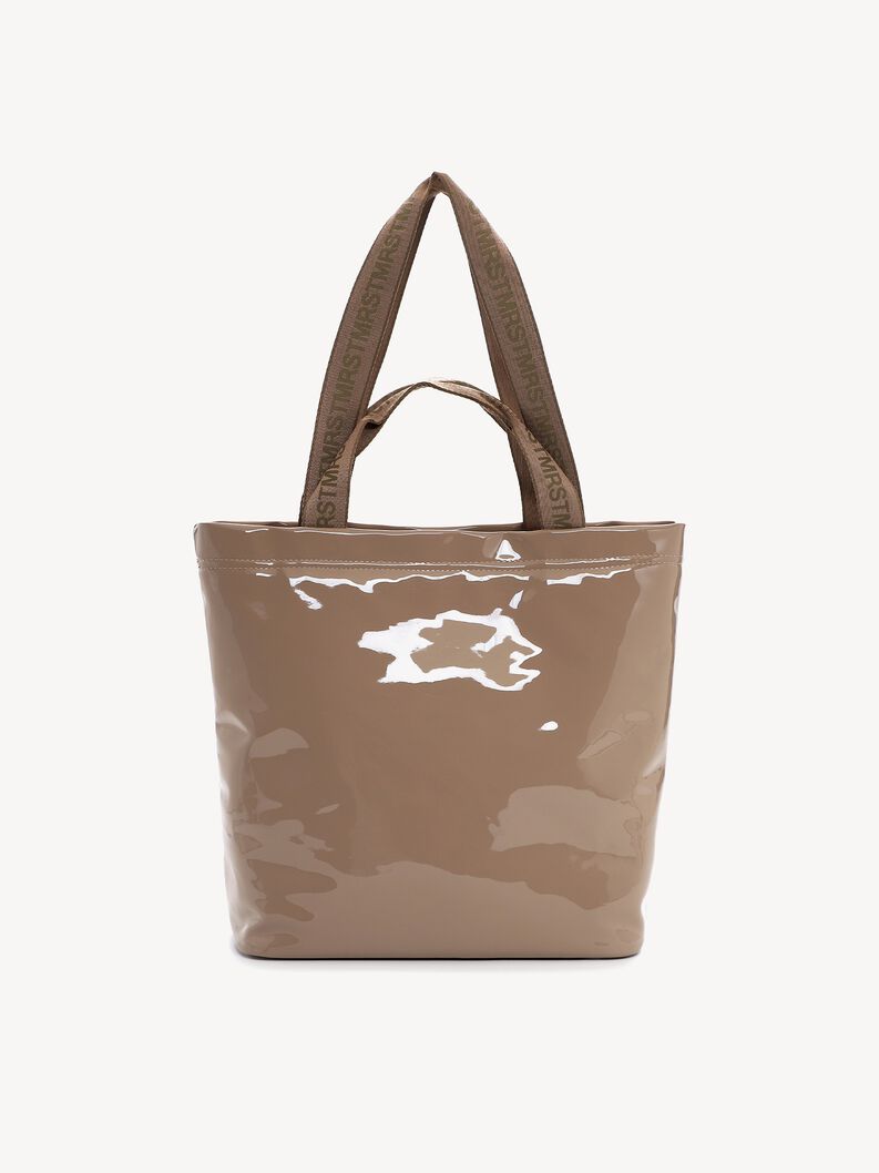 Shopping bag, taupe, hi-res