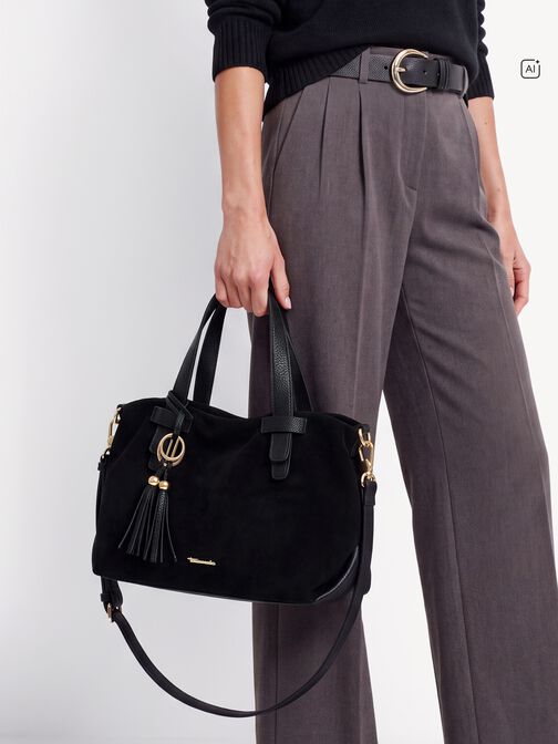 Shopper, black, hi-res