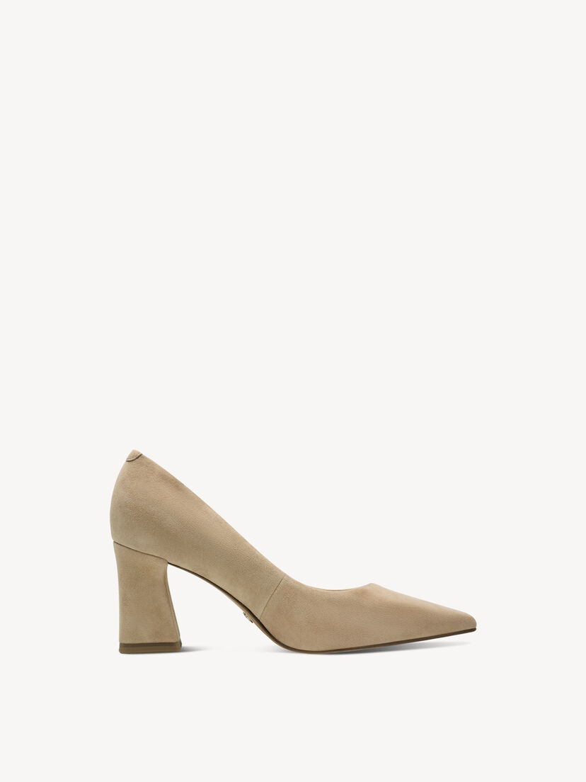 Leren Pumps - bruin, TAN, hi-res