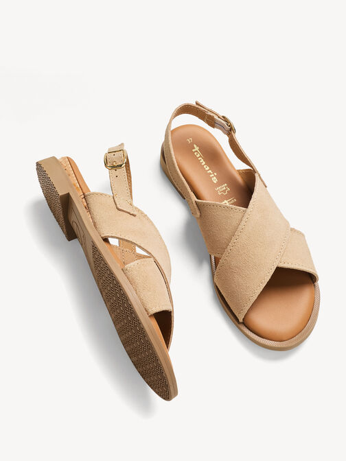 Sandale, beige, hi-res