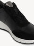 Leather Sneaker - black, BLACK, hi-res