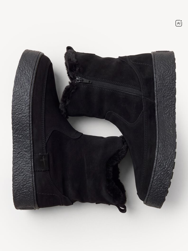 Stivaletti - nero fodera calda, BLACK, hi-res