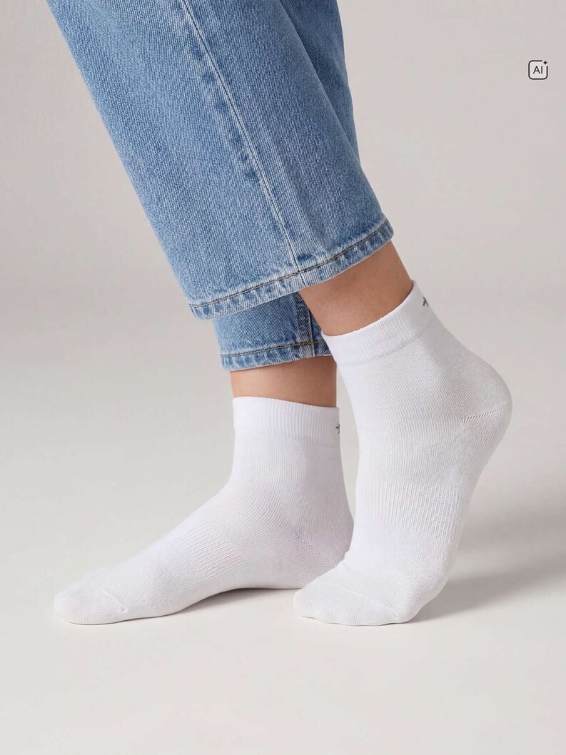 Lot de 3 paires de chaussettes - blanc, white, hi-res