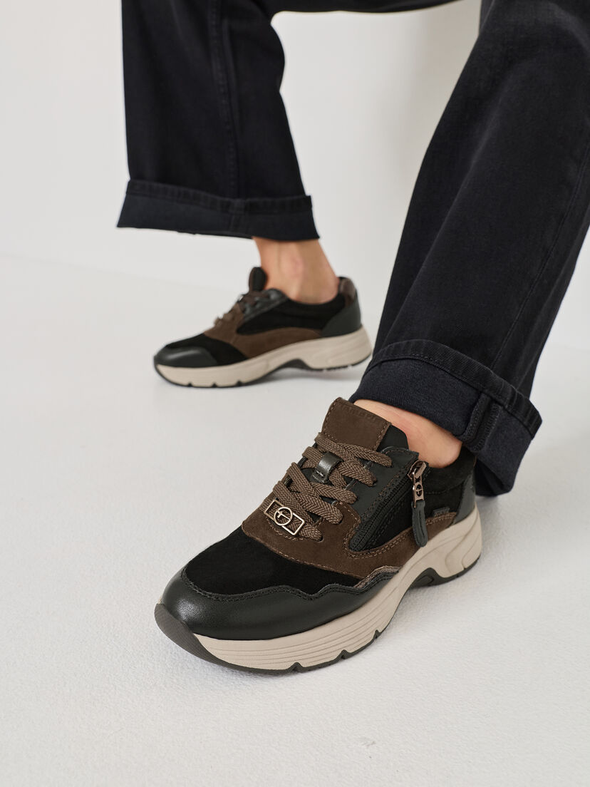 Sneaker - zwart, BLACK COMB, hi-res