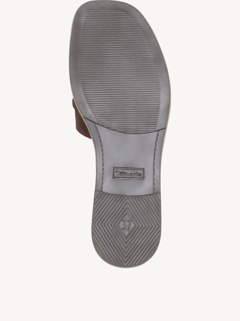 Leather Mule - brown, 304, hi-res