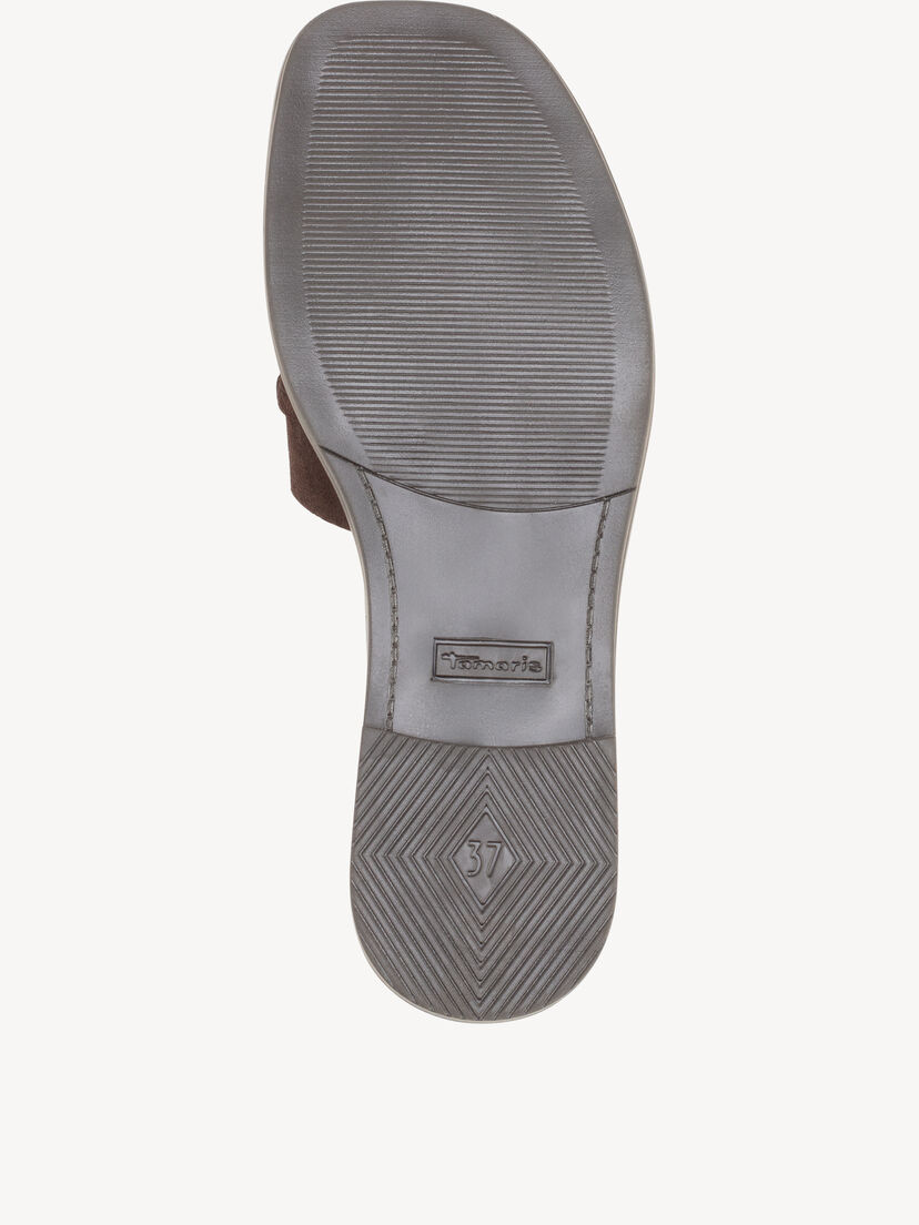 Leren Slipper - bruin, 304, hi-res