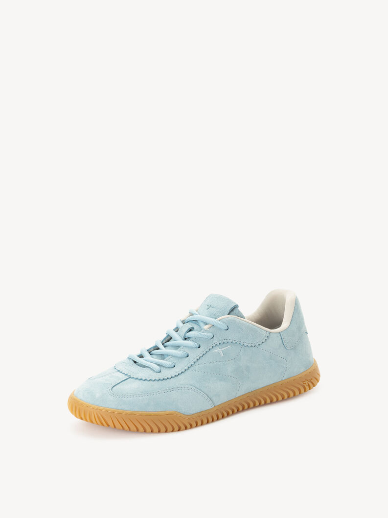 Ledersneaker - blau, LIGHT BLUE, hi-res