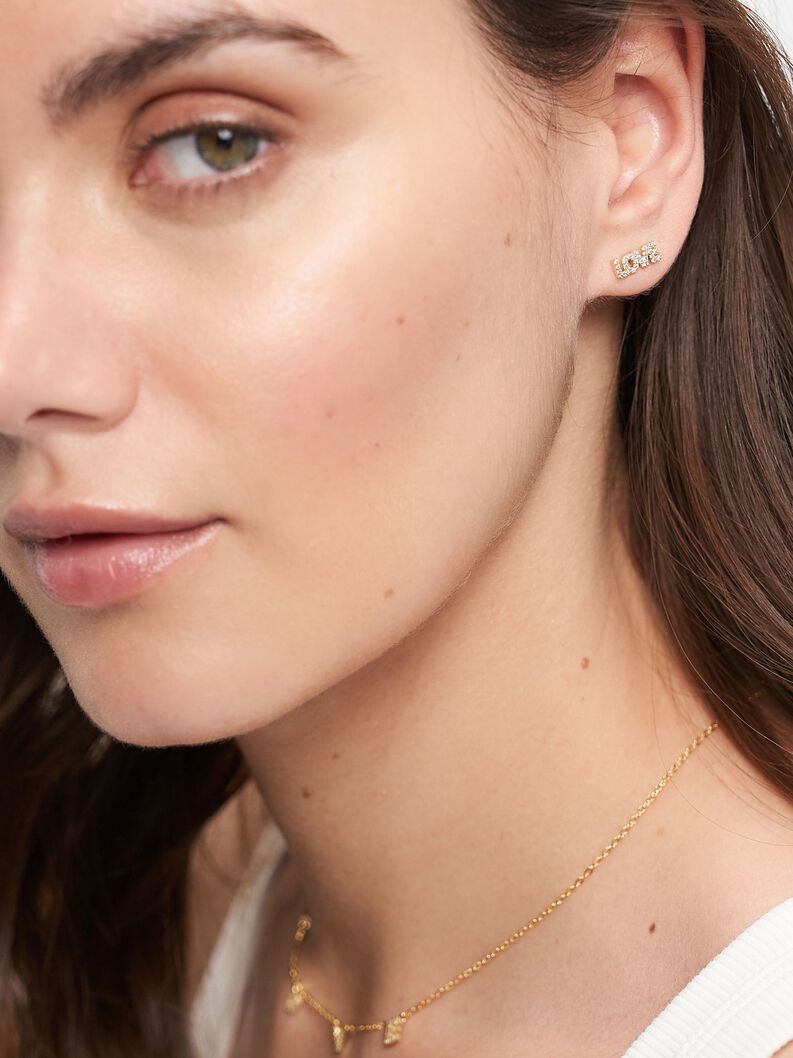 Ohrstecker, gold, hi-res