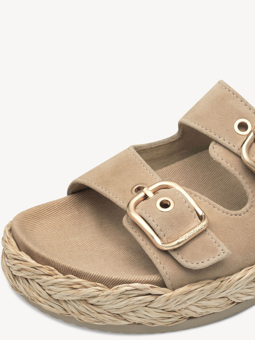 Leren Slipper - bruin, TAN, hi-res