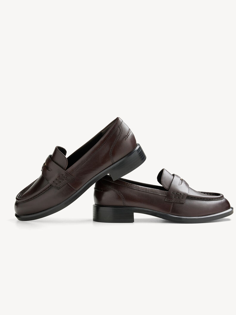 Leather Slipper - brown, 304, hi-res