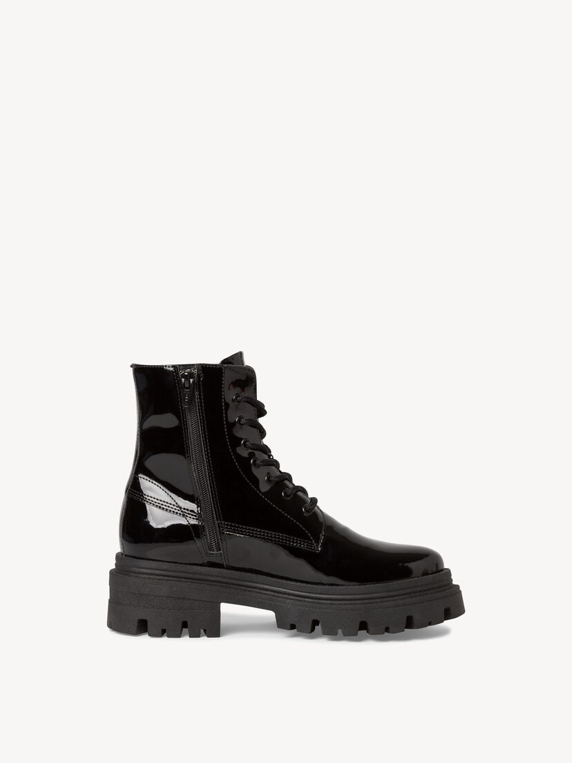 Enkellaarsje, BLACK PATENT, hi-res