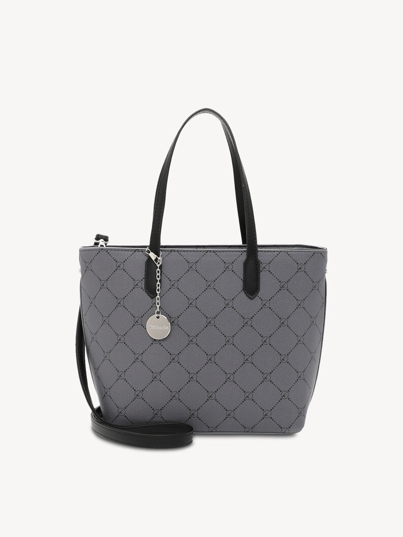 Shopping bag - grey, darkgrey, hi-res