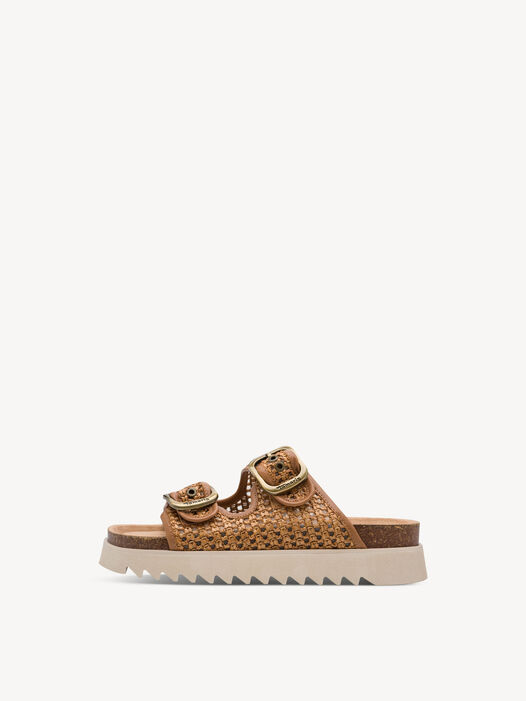 Slipper, cognac, hi-res