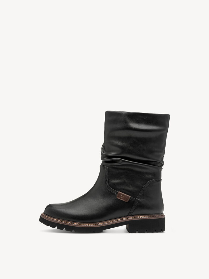 Stiefelette - schwarz, BLACK, hi-res
