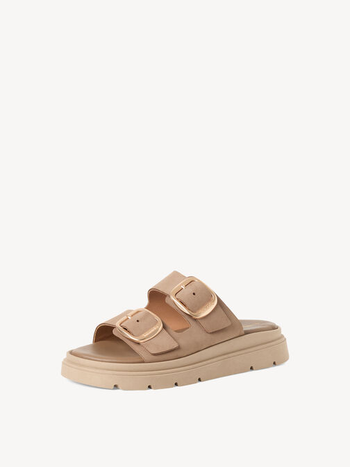 Mule, TAUPE NUBUC, hi-res