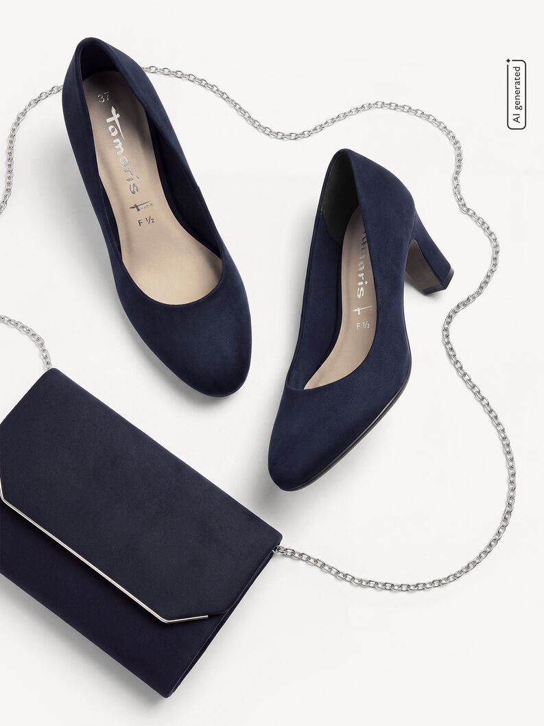Clutch, blue, hi-res