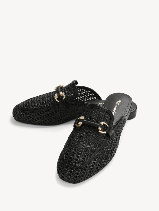 Slipper, BLACK, hi-res