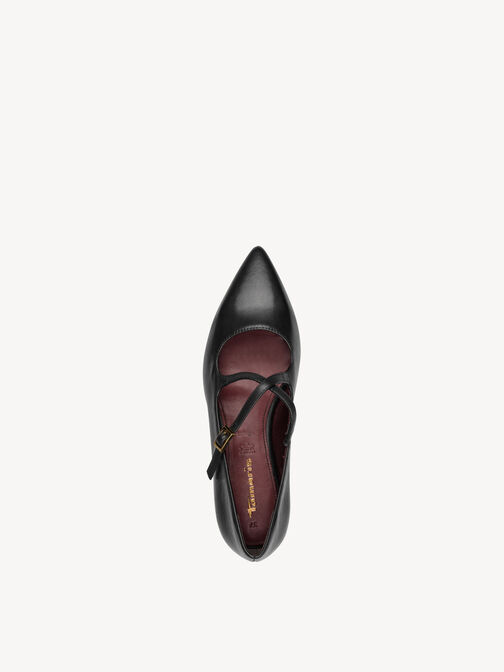 Ballerina, BLACK LEATHER, hi-res