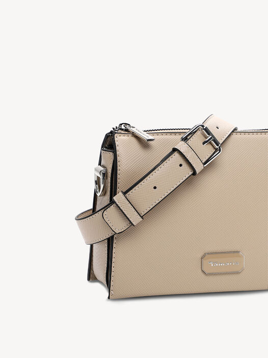 Schoudertas, beige, hi-res