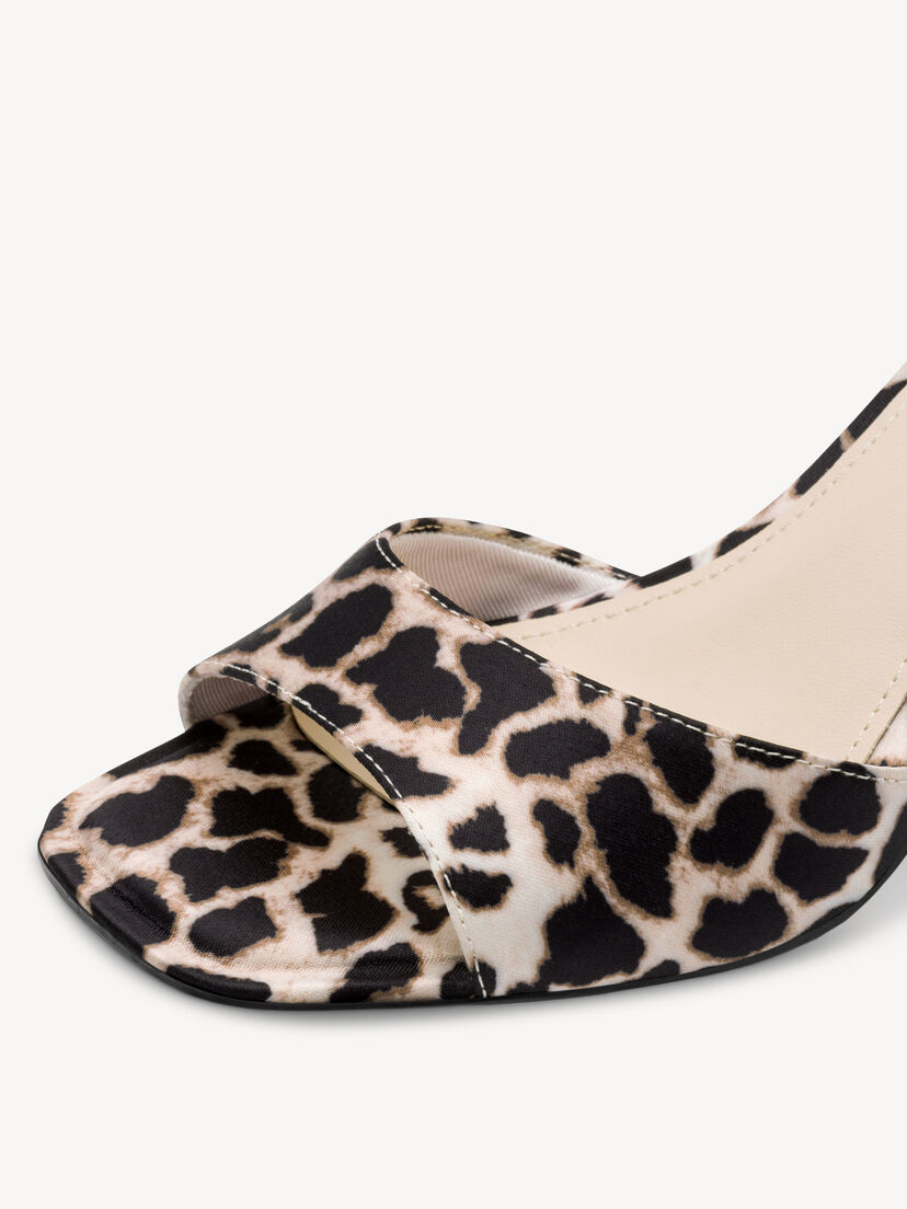 Sandaaltje - bruin, LEOPARD, hi-res