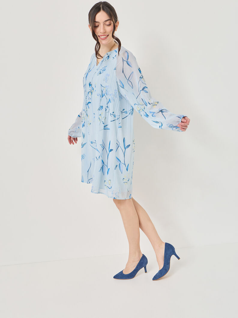 Lederpumps - blau, BLUE, hi-res