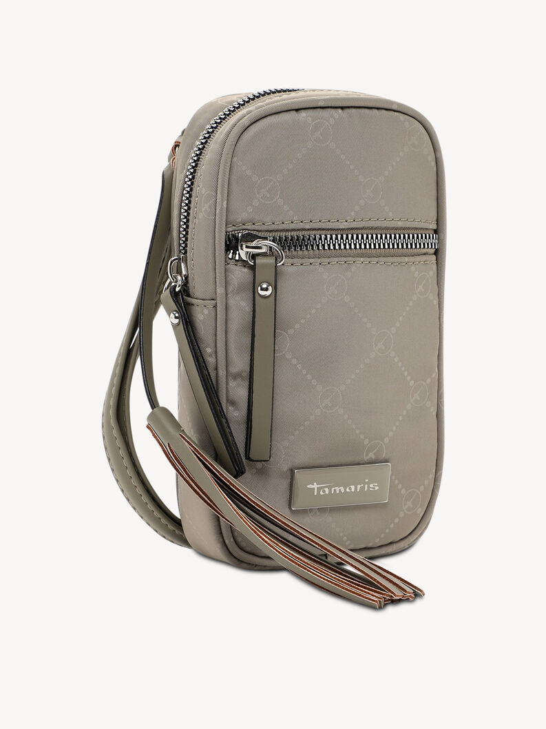 &Eacute;tui pour t&eacute;l&eacute;phone portable - vert, khaki, hi-res