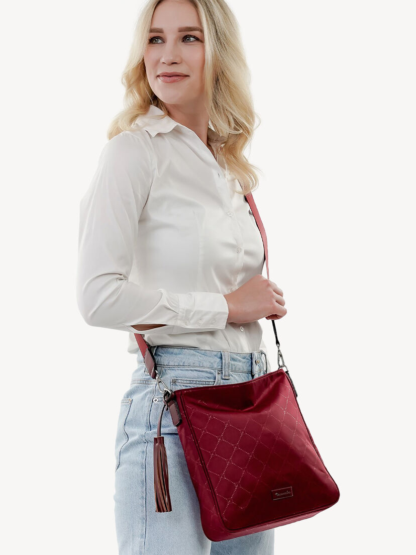 Schoudertas - rood, wine, hi-res