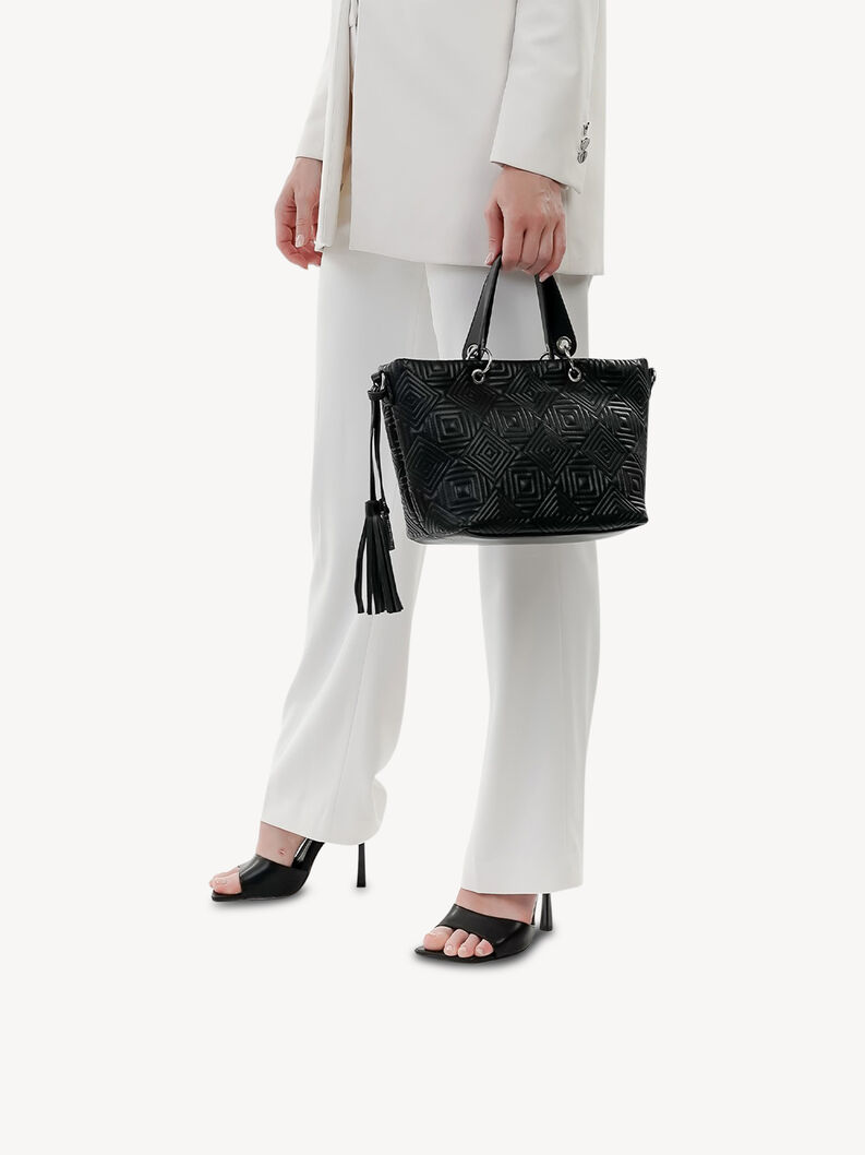 Shopping bag - black, black, hi-res