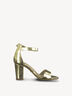 Heeled sandal - gold, gold, hi-res