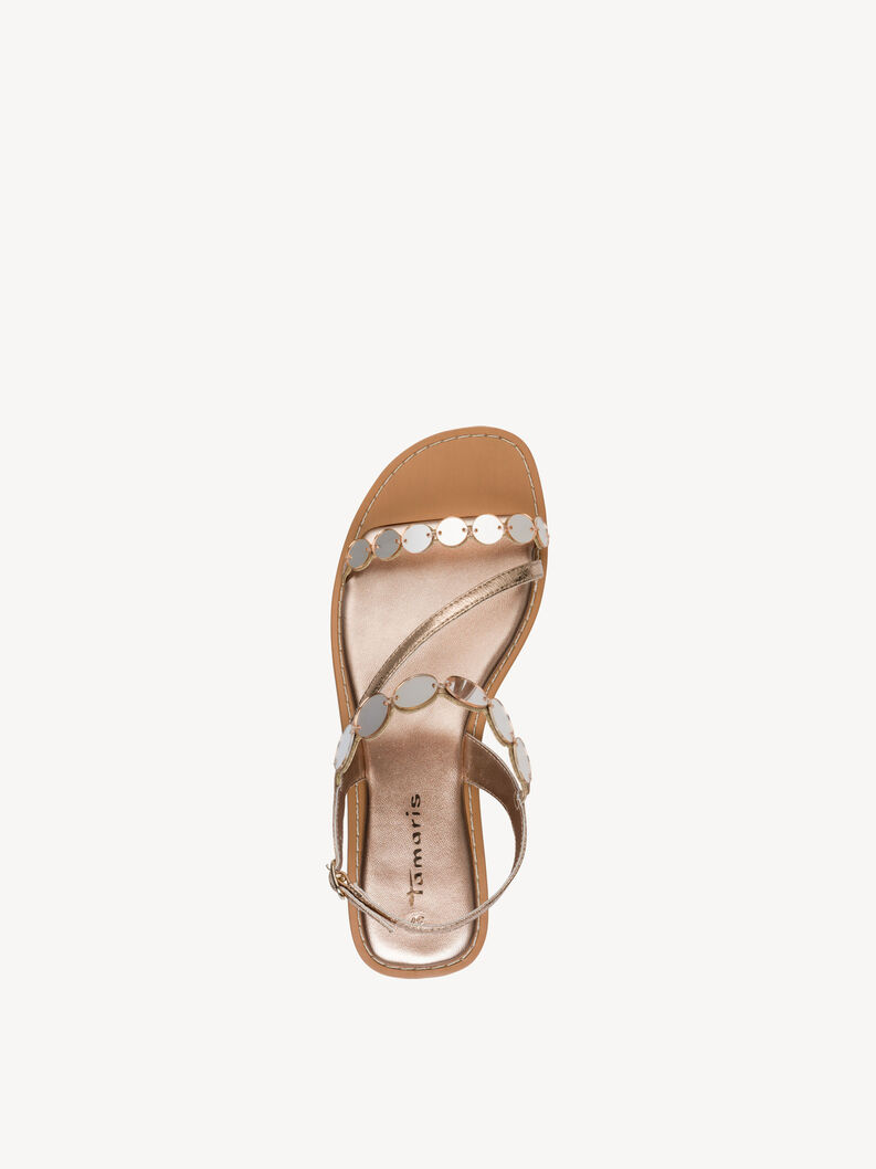 Sandale - m&eacute;tallique, ROSE METALLIC, hi-res