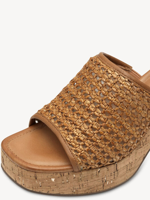 Slipper, cognac, hi-res