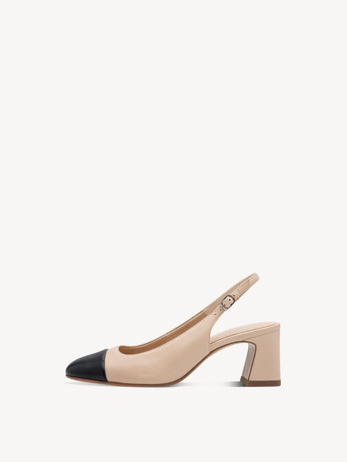 sling pumps, NUDE COMB, hi-res