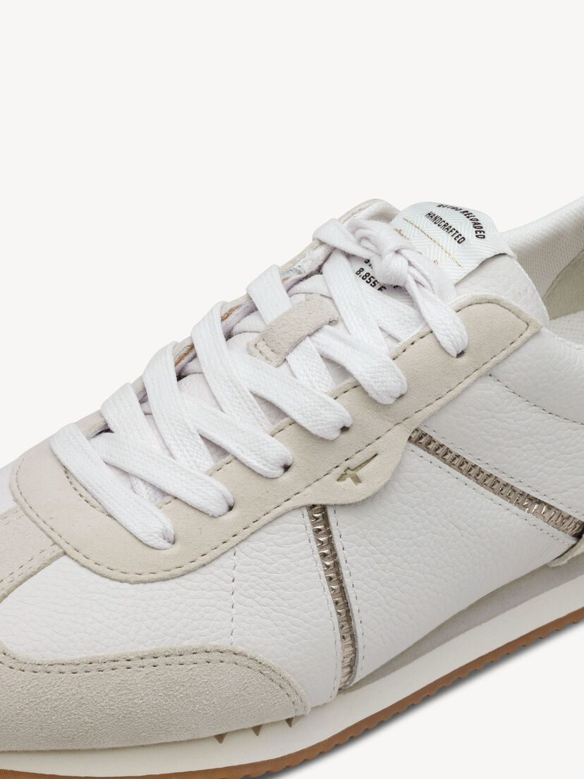 Sneaker, WHITE/GOLD, hi-res