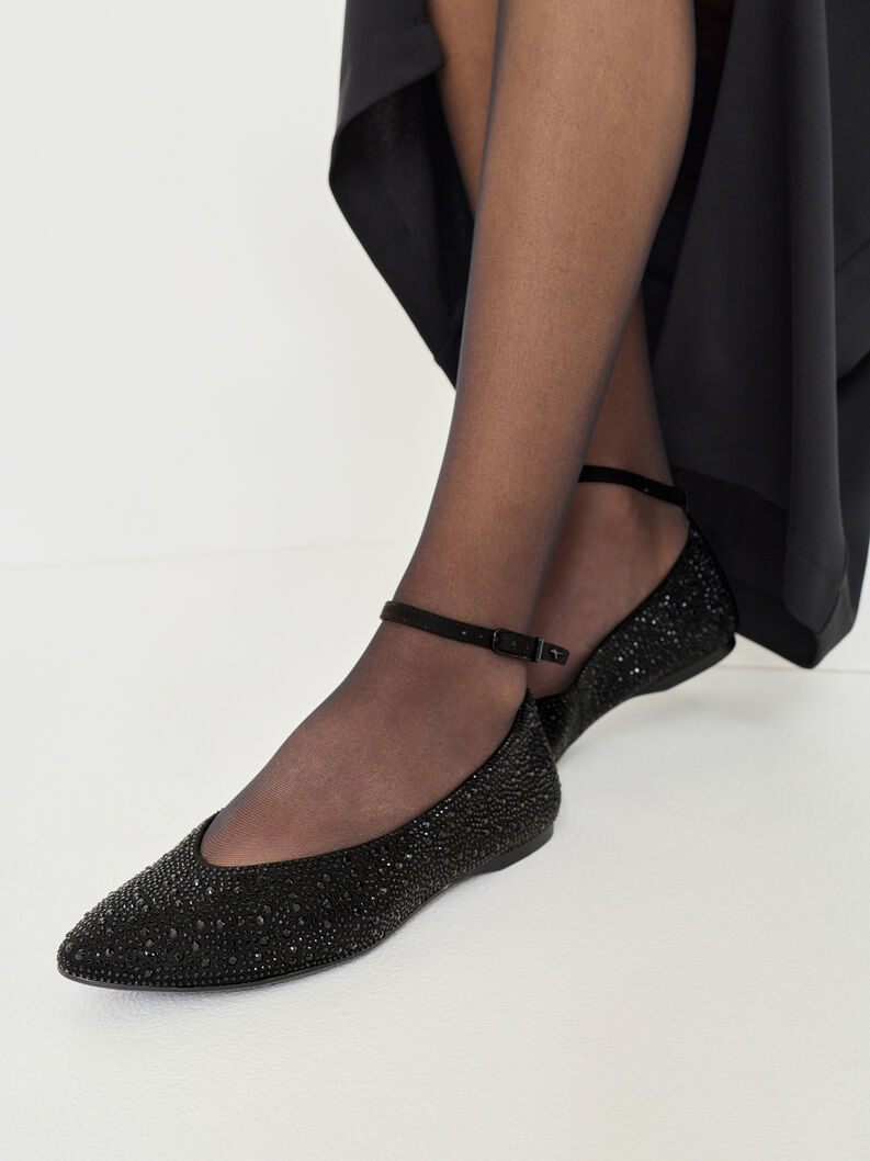 Ballerina, BLACK UNI, hi-res