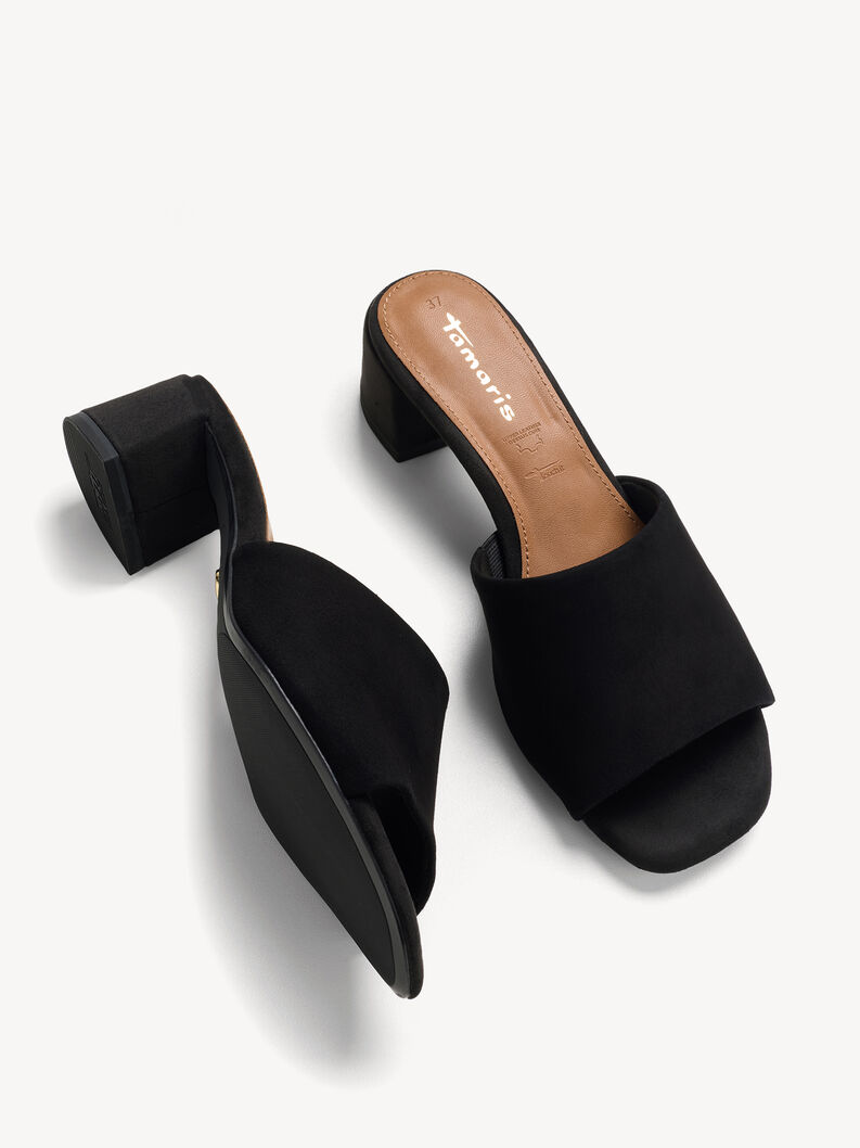 Pantofle, BLACK SUEDE, hi-res
