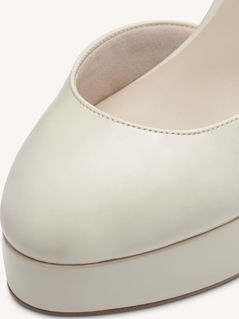 Pumps - beige, IVORY PATENT, hi-res
