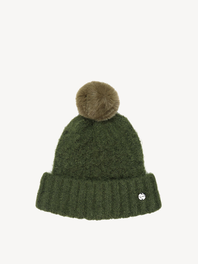 Beanie - green, Garden Topiary with Gold, hi-res