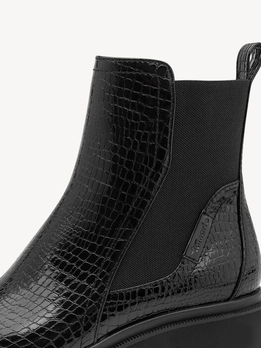 Chelseaboot, BLACK CROCO, hi-res