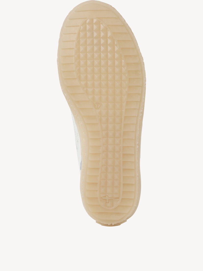Leren Sneaker - wit, WHITE LEA.COMB, hi-res