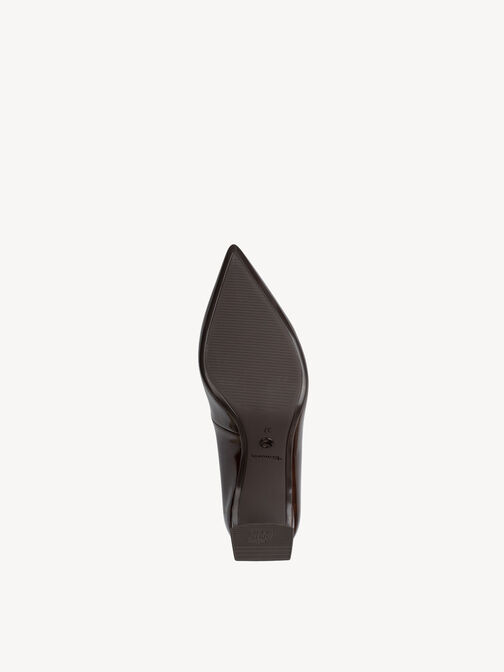 Escarpin, BROWN PATENT, hi-res