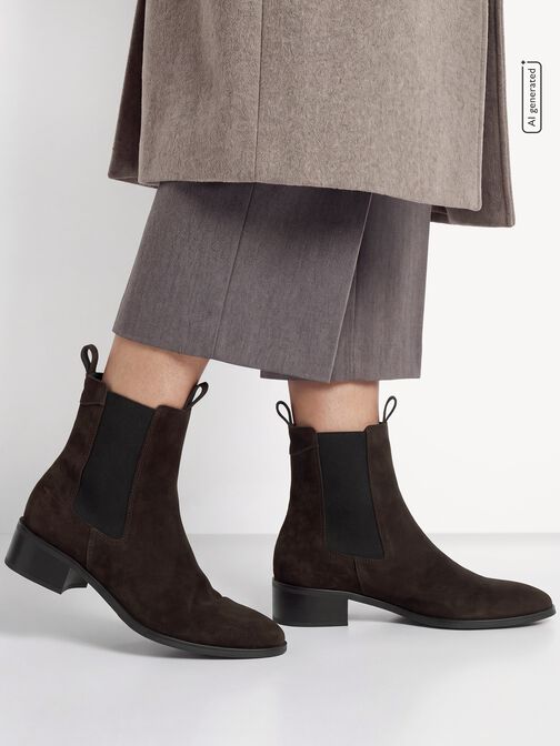 Bottine Chelsea, MOCCA SUEDE, hi-res