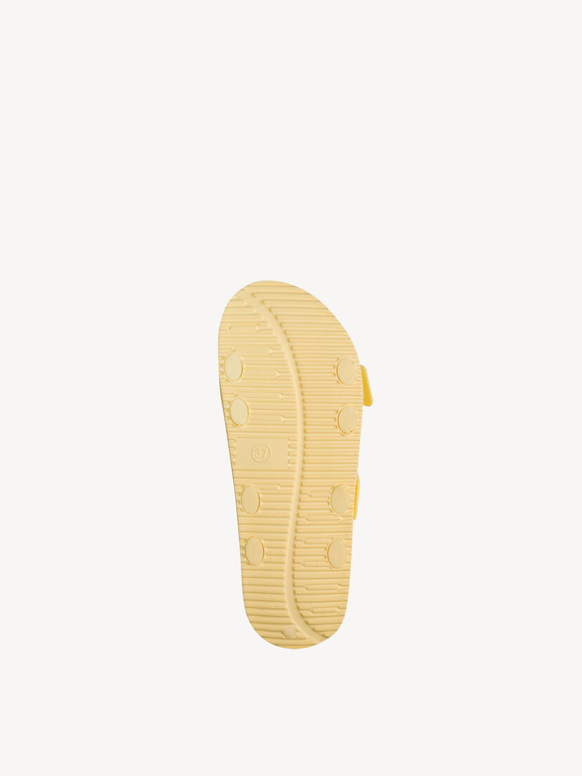 Slipper - geel, PALE YELLOW, hi-res