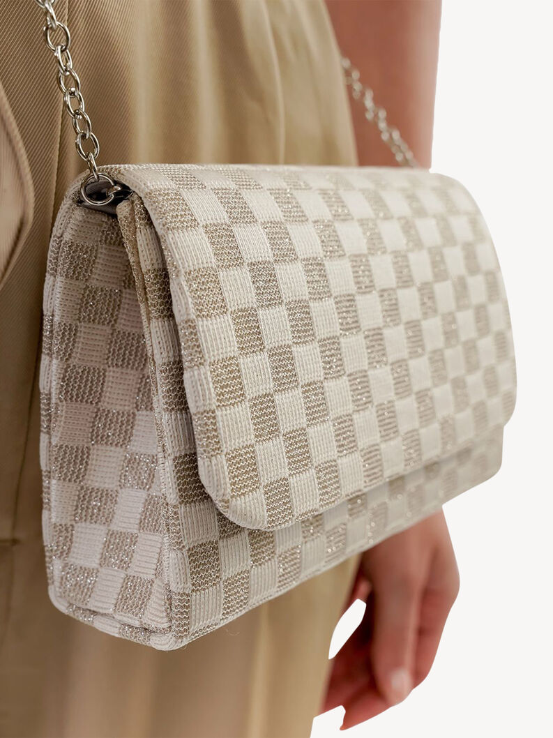Clutch bag - beige, beige, hi-res
