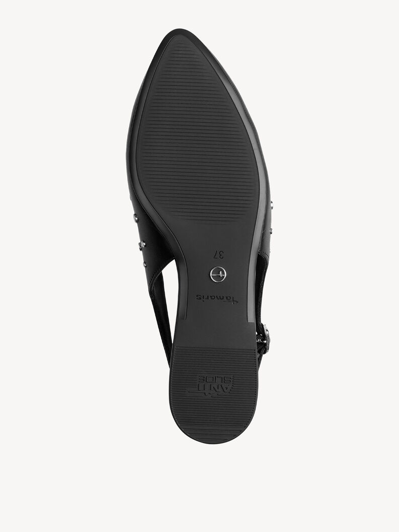 Slingpumps - zwart, BLACK, hi-res